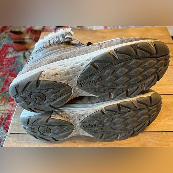 Merrell Select Warm 200G Insulation Snow Boots, Women’s Size 9.5 Gray Waterproof - Picture 4 of 5